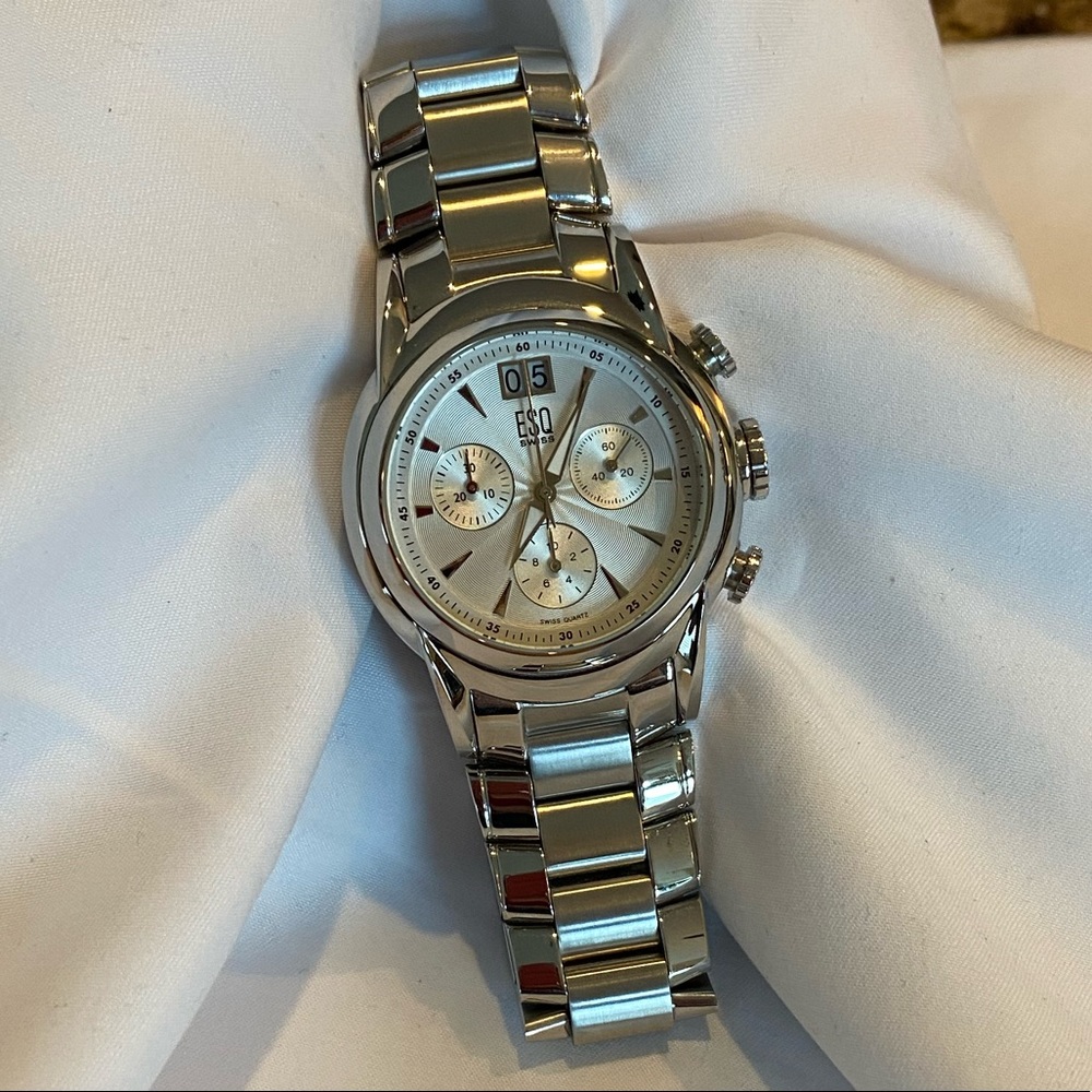 ESQ E5290 Mens Chronograph Stainless Steel Watch